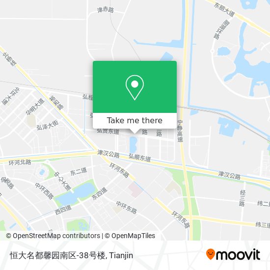 恒大名都馨园南区-38号楼 map