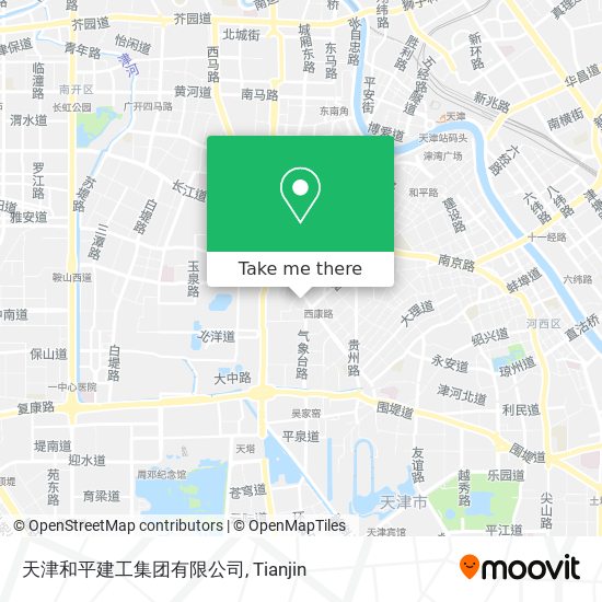 天津和平建工集团有限公司 map