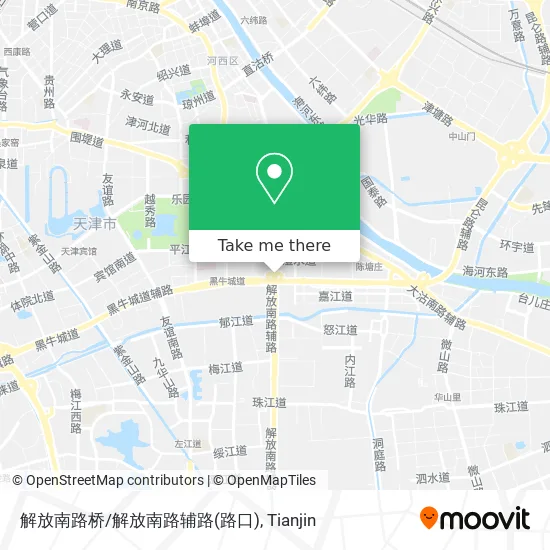 解放南路桥/解放南路辅路(路口) map