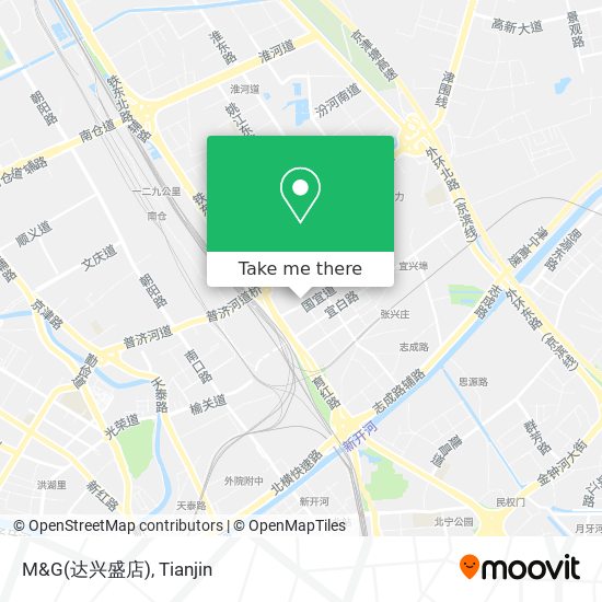 M&G(达兴盛店) map