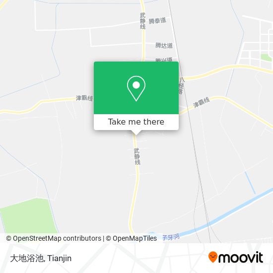 大地浴池 map