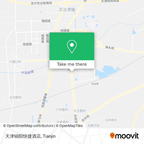 天津锦阳快捷酒店 map