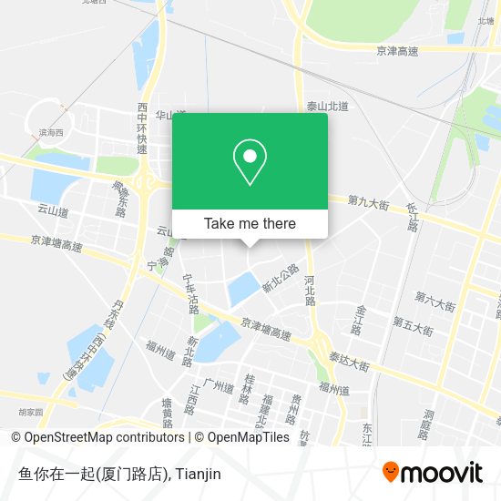 鱼你在一起(厦门路店) map