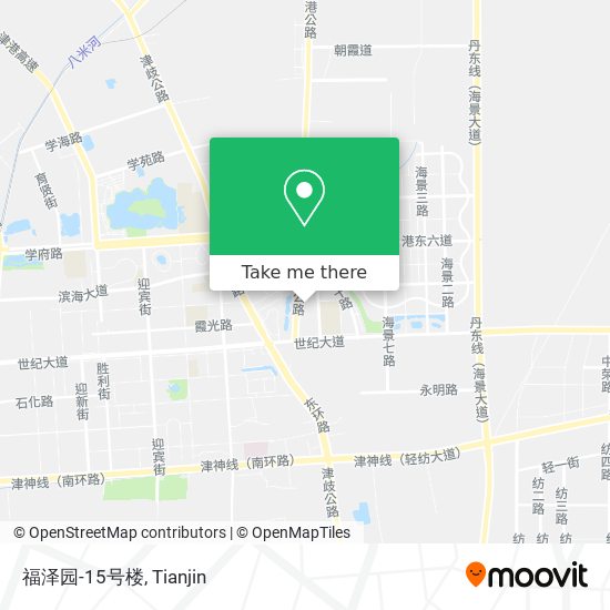 福泽园-15号楼 map