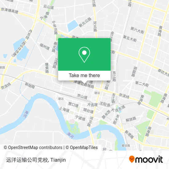 远洋运输公司党校 map