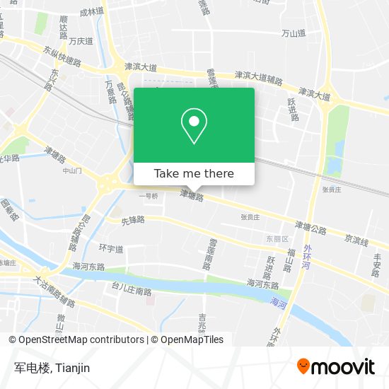 军电楼 map