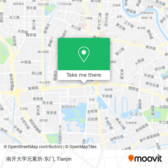 南开大学元素所-东门 map