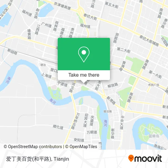 爱丁美百货(和平路) map