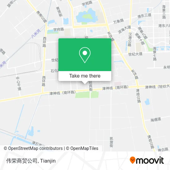 伟荣商贸公司 map