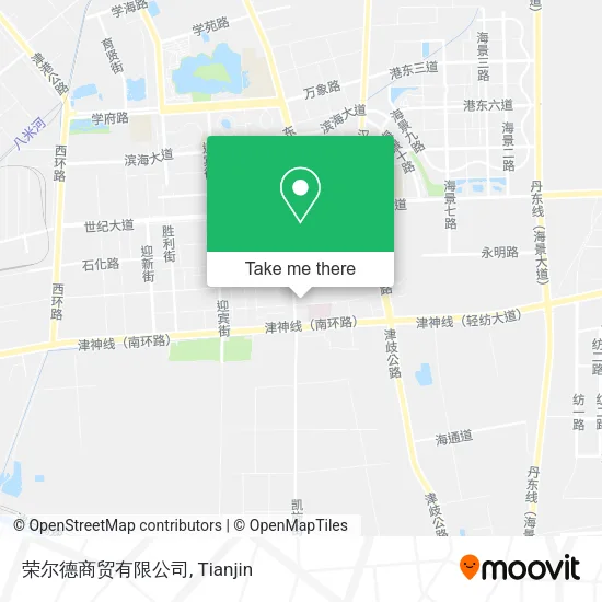 荣尔德商贸有限公司 map