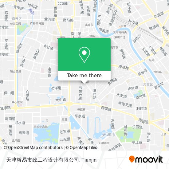 天津桥易市政工程设计有限公司 map