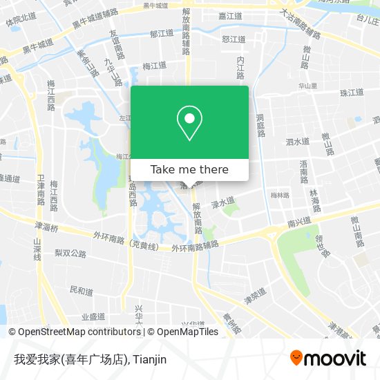 我爱我家(喜年广场店) map