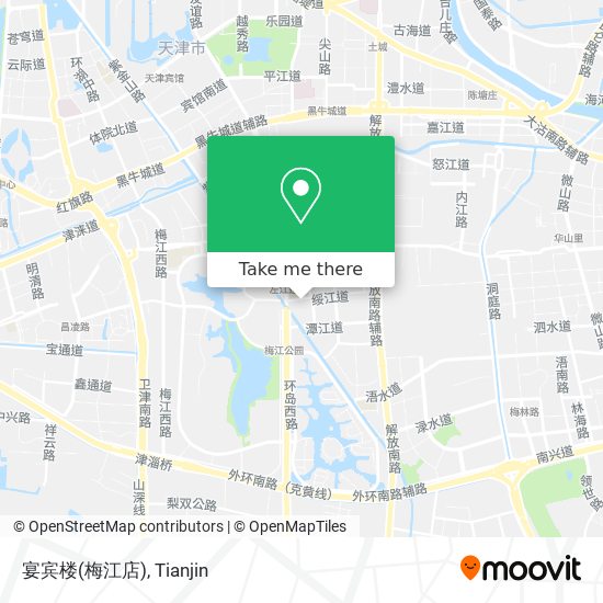 宴宾楼(梅江店) map