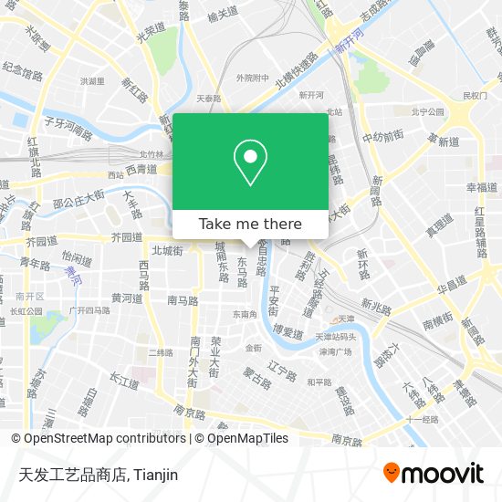 天发工艺品商店 map