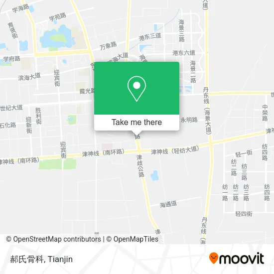 郝氏骨科 map