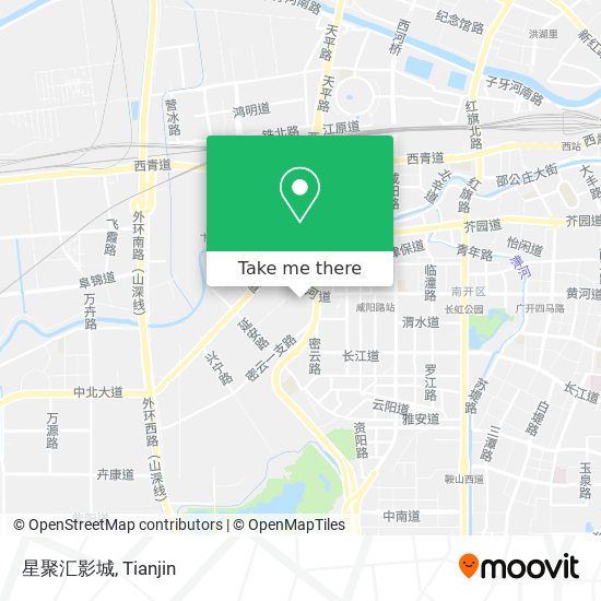 星聚汇影城 map