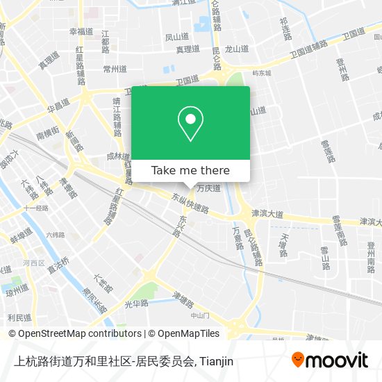 上杭路街道万和里社区-居民委员会 map