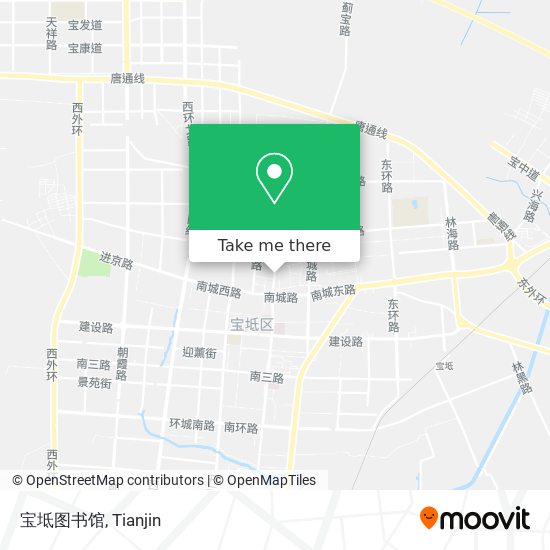 宝坻图书馆 map