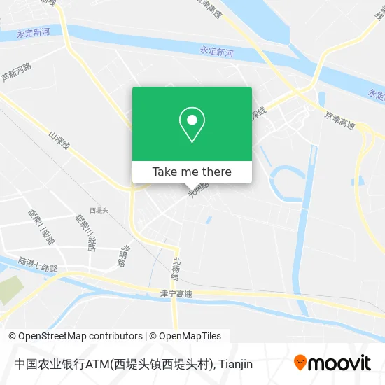 中国农业银行ATM(西堤头镇西堤头村) map