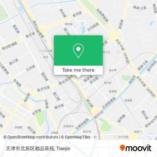 天津市北辰区都品茶苑 map