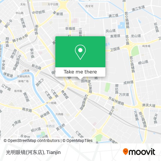 光明眼镜(河东店) map