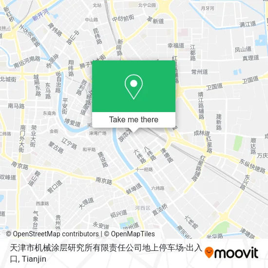 天津市机械涂层研究所有限责任公司地上停车场-出入口 map