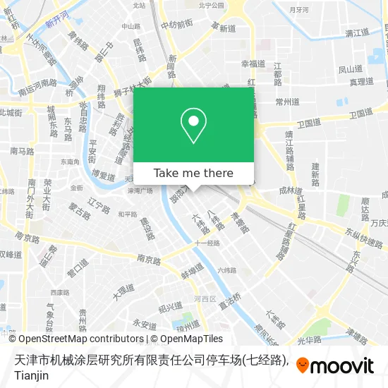 天津市机械涂层研究所有限责任公司停车场(七经路) map