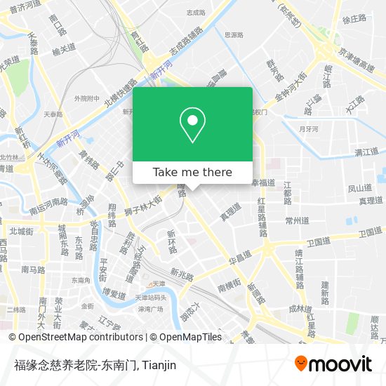 福缘念慈养老院-东南门 map