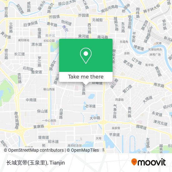 长城宽带(玉泉里) map