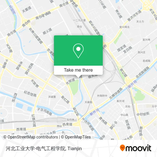 河北工业大学-电气工程学院 map