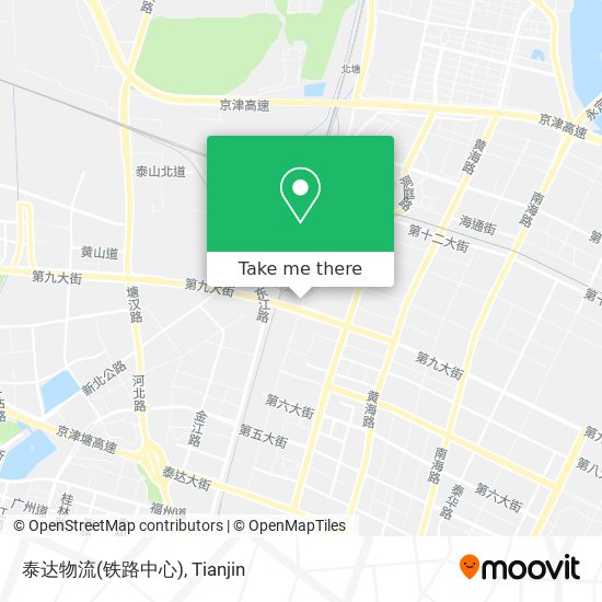 泰达物流(铁路中心) map