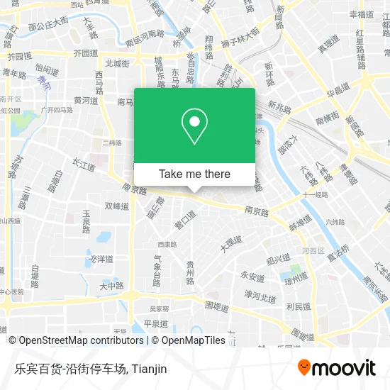 乐宾百货-沿街停车场 map