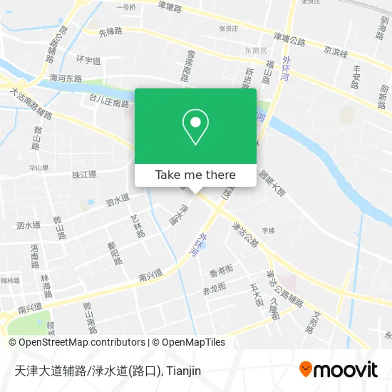 天津大道辅路/渌水道(路口) map