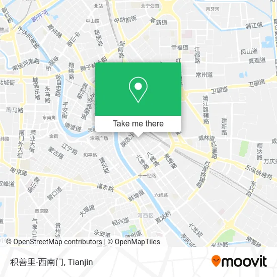 积善里-西南门 map