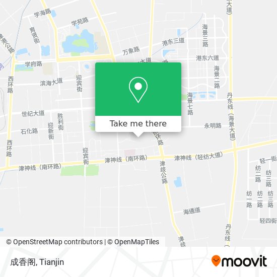 成香阁 map