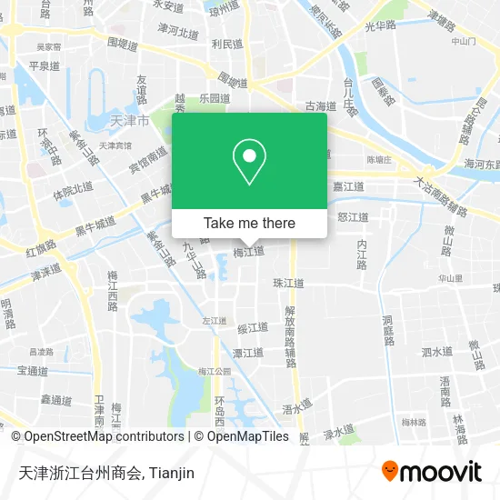 天津浙江台州商会 map