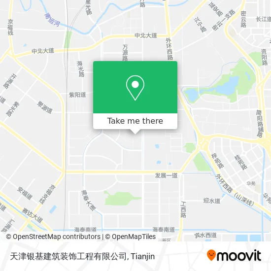 天津银基建筑装饰工程有限公司 map