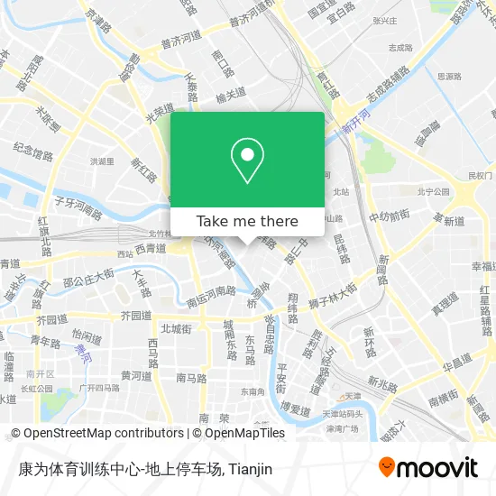 康为体育训练中心-地上停车场 map