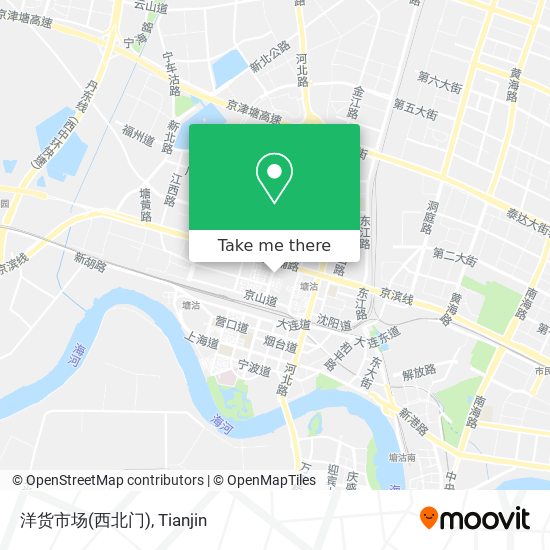 洋货市场(西北门) map