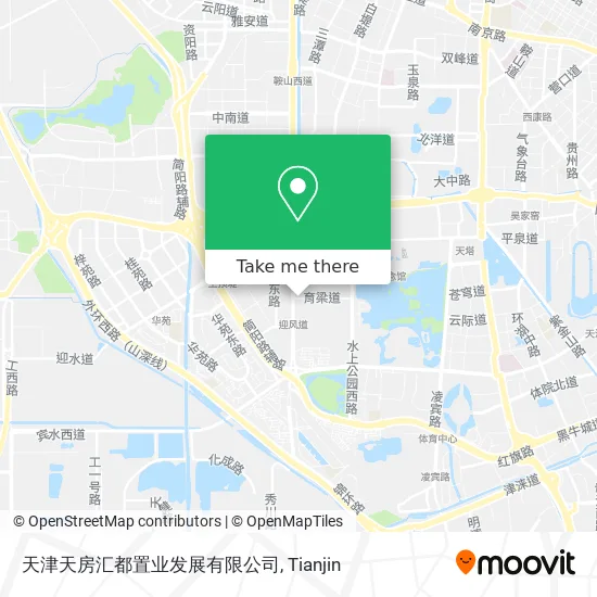 天津天房汇都置业发展有限公司 map