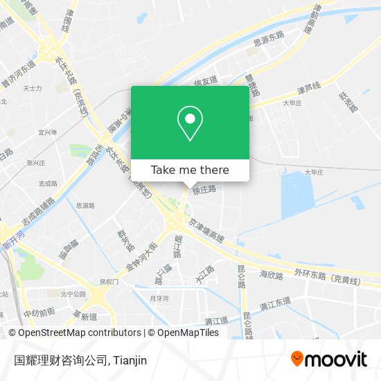国耀理财咨询公司 map