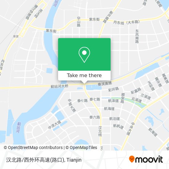汉北路/西外环高速(路口) map