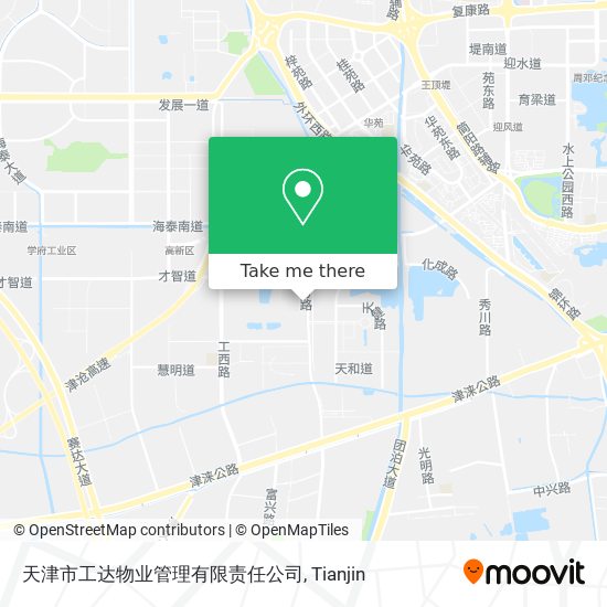 天津市工达物业管理有限责任公司 map