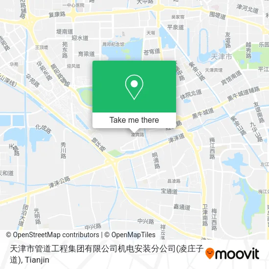 天津市管道工程集团有限公司机电安装分公司(凌庄子道) map