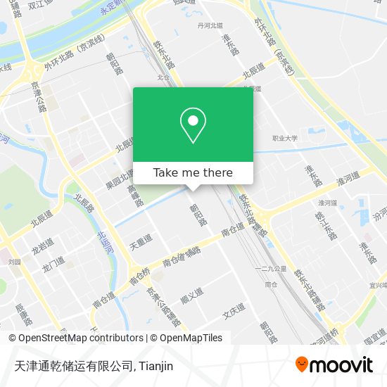 天津通乾储运有限公司 map