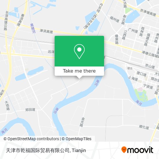 天津市乾福国际贸易有限公司 map