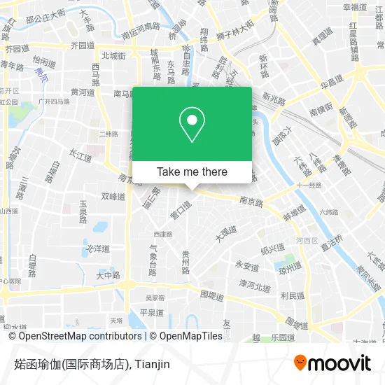 婼函瑜伽(国际商场店) map