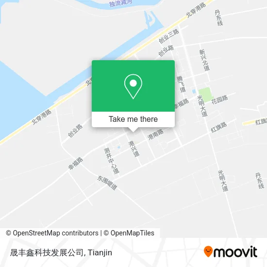 晟丰鑫科技发展公司 map