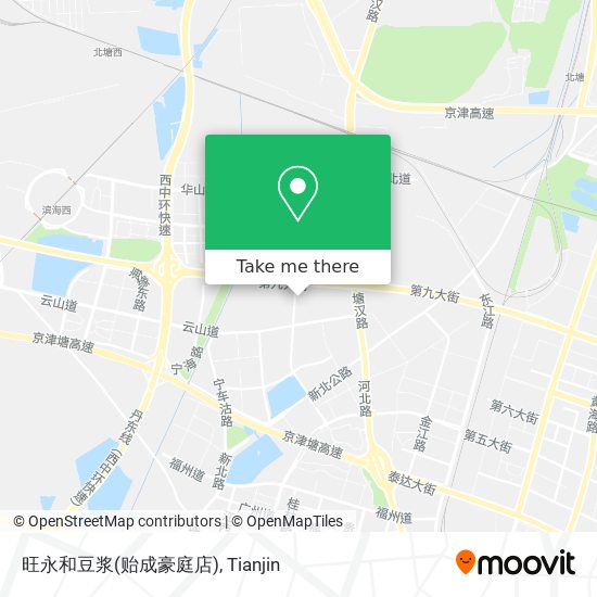 旺永和豆浆(贻成豪庭店) map