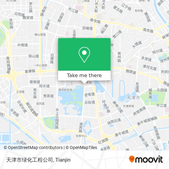 天津市绿化工程公司 map